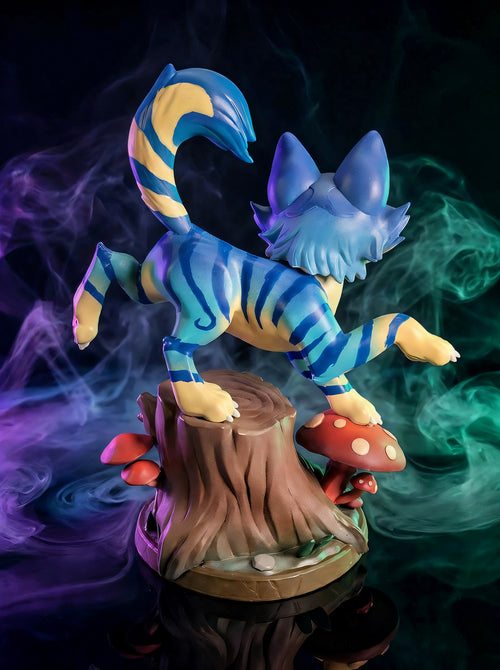 Cheshire Cat limited edition resin collectible back view