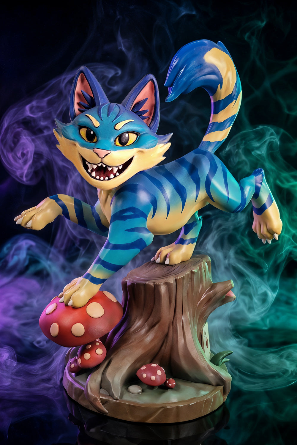 Cheshire Cat limited edition resin collectible front view