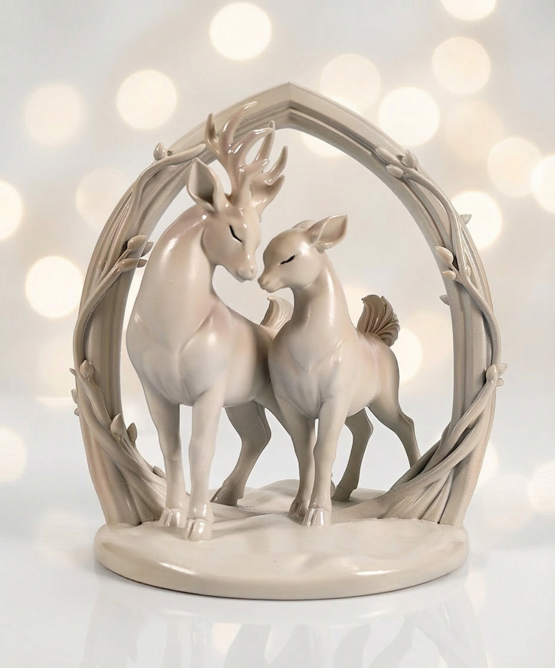 Dearly Loved limited production resin keepsake sculpture front view