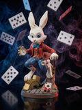 White Rabbit limited edition resin collectible front view